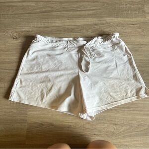 Women's Athletic Swim Shorts in White US 10